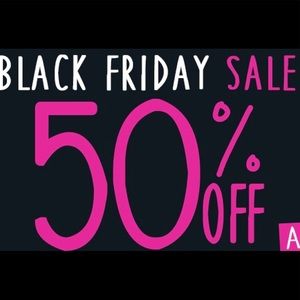 Black Friday 50% Off
